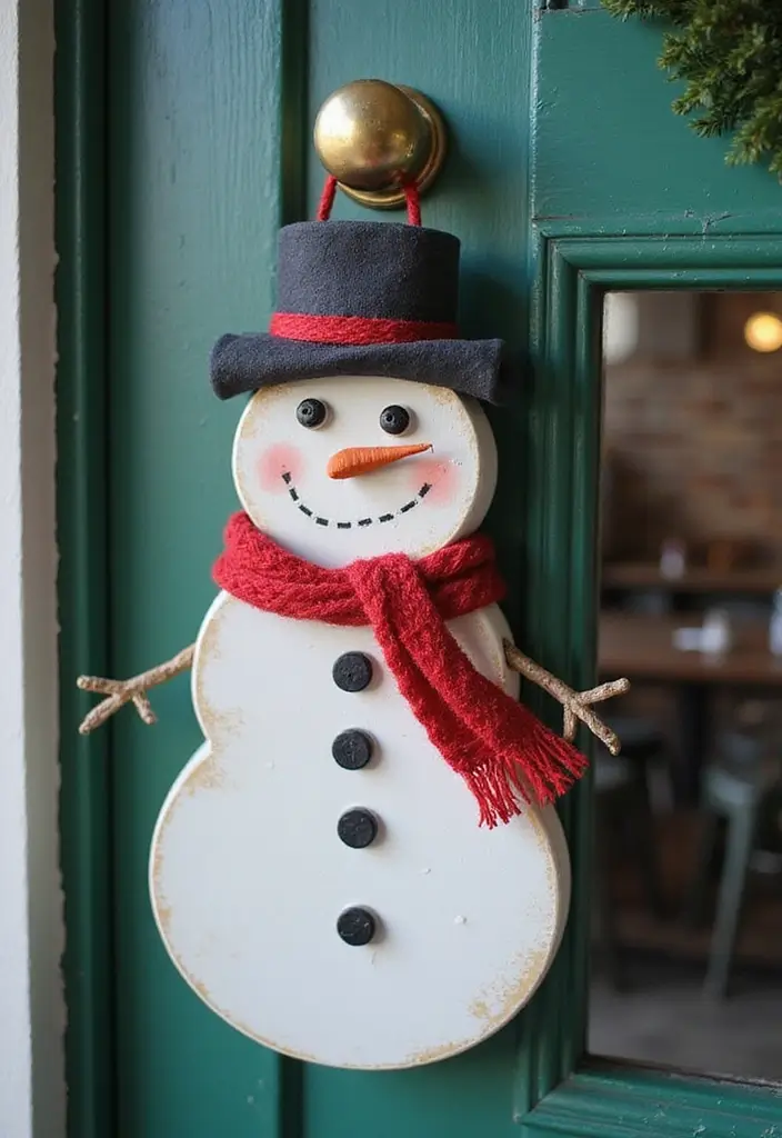 25 Christmas Door Decor Ideas to Wow Your Neighbors 3 25 Christmas Door Decor Ideas to Wow Your Neighbors - 3. Whimsical Door Hangers
