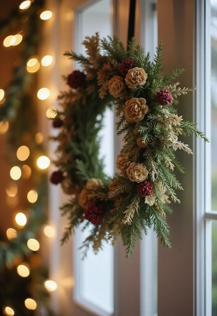 25 Christmas Door Decor Ideas to Wow Your Neighbors 6 25 Christmas Door Decor Ideas to Wow Your Neighbors - 6. Creative Door Wreaths