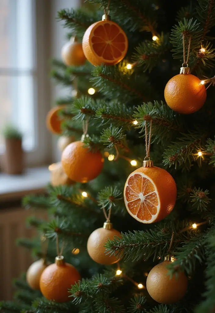 25 Christmas Room Decor Ideas That Feel Enchanting 12 25 Christmas Room Decor Ideas That Feel Enchanting - 12. Dried Citrus Ornaments