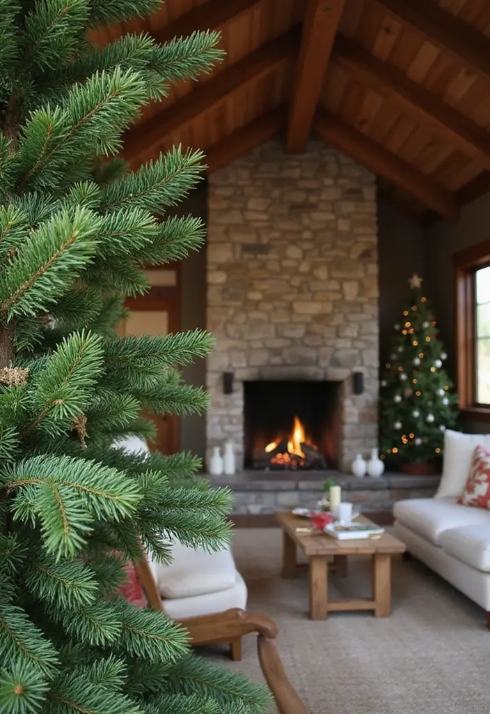 25 Christmas Room Decor Ideas That Feel Enchanting 16 25 Christmas Room Decor Ideas That Feel Enchanting - 16. Scented Pine Boughs