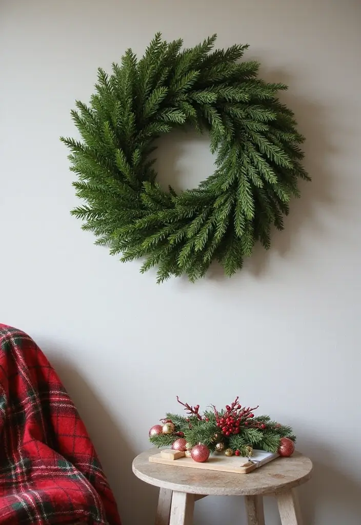 25 Cozy Christmas Room Ideas You’ll Never Forget 10 25 Cozy Christmas Room Ideas You’ll Never Forget - 10. Creative Wreaths and Door Decor