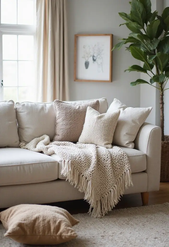 25 Cozy Christmas Room Ideas You’ll Never Forget 18 25 Cozy Christmas Room Ideas You’ll Never Forget - 18. Layered Textures