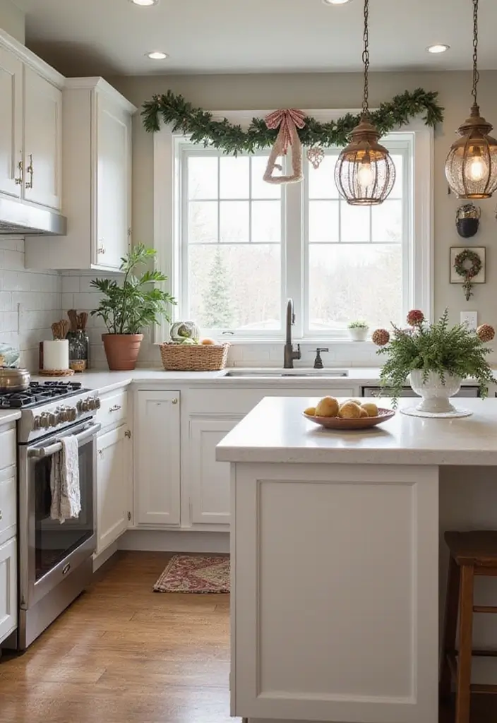 26 Christmas Kitchen Decoration Ideas You’ll Adore 20 26 Christmas Kitchen Decoration Ideas You’ll Adore - 20. DIY Christmas Crafts Display