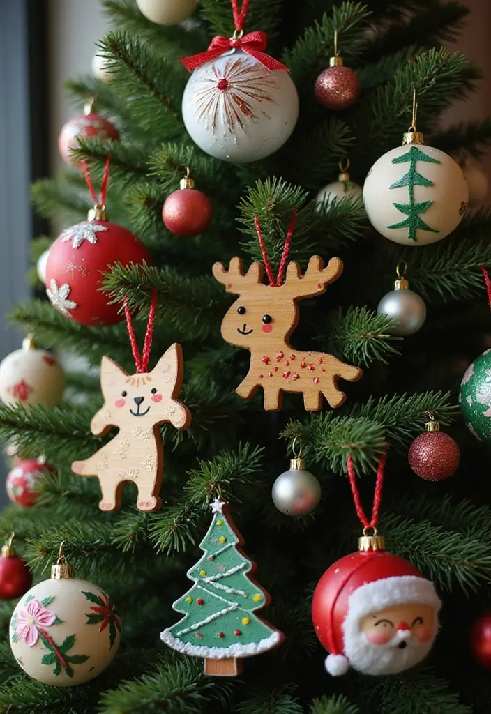 26 Christmas Ornament Ideas That Look Timeless 25 26 Christmas Ornament Ideas That Look Timeless - 25. Interactive Family Ornaments