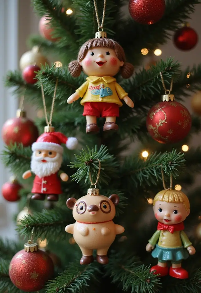26 Christmas Ornament Ideas That Look Timeless 26 26 Christmas Ornament Ideas That Look Timeless - 26. Nostalgic Toys Ornaments