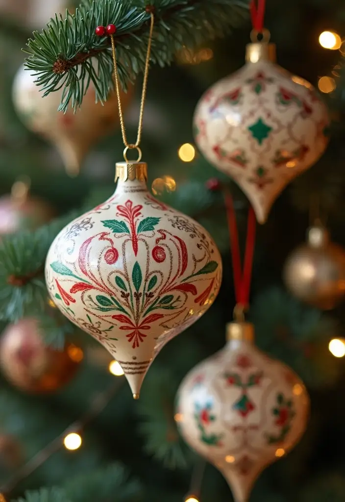 26 Christmas Ornament Ideas That Look Timeless 7 26 Christmas Ornament Ideas That Look Timeless - 7. Vintage Paper Ornaments