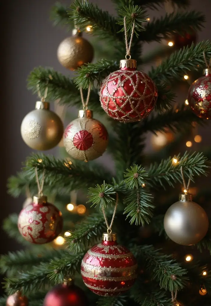 26 Christmas Ornament Ideas That Look Timeless 9 26 Christmas Ornament Ideas That Look Timeless - 9. Vintage Tin Ornaments