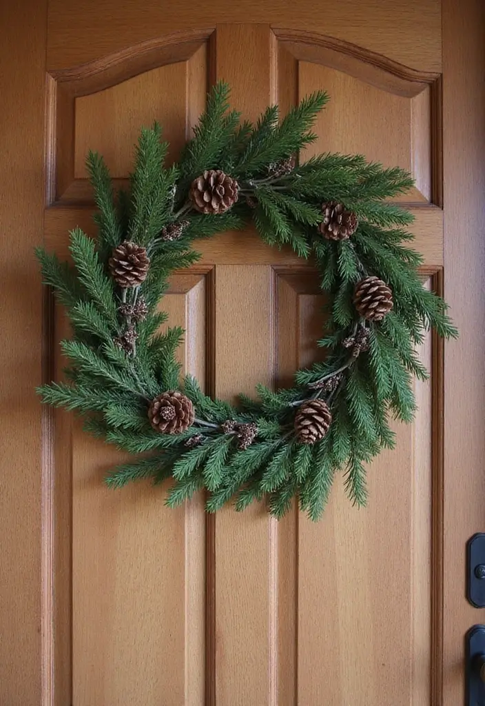 26 Farmhouse Christmas Decor Ideas with Rustic Charm 2 26 Farmhouse Christmas Decor Ideas with Rustic Charm - 2. Rustic Wreaths