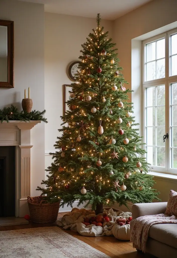 26 Farmhouse Christmas Decor Ideas with Rustic Charm 8 26 Farmhouse Christmas Decor Ideas with Rustic Charm - 8. Rustic Christmas Trees