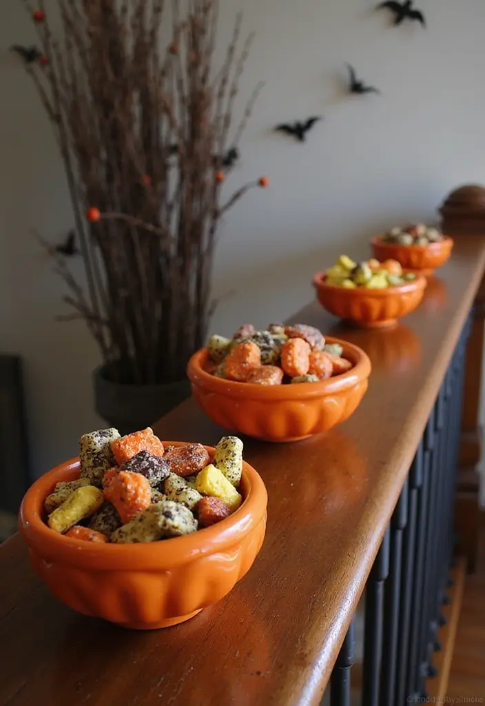 26 Halloween Apartment Decor Ideas for Small Spaces 18 26 Halloween Apartment Decor Ideas for Small Spaces - 18. Seasonal Treat Holders