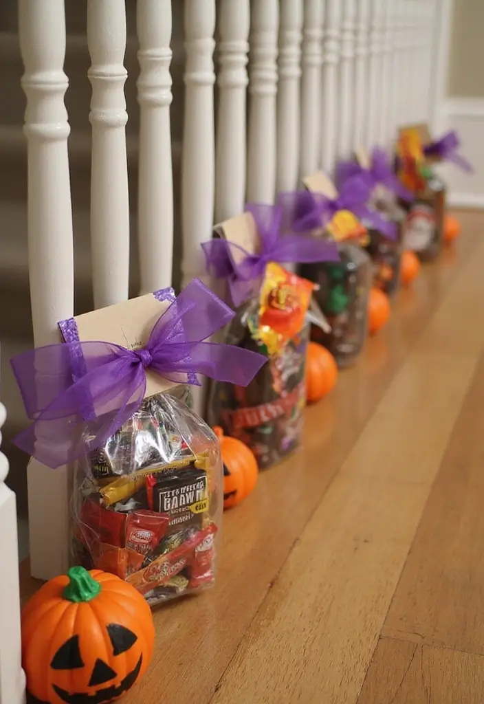 26 Halloween Apartment Decor Ideas for Small Spaces 23 26 Halloween Apartment Decor Ideas for Small Spaces - 23. DIY Treat Bags
