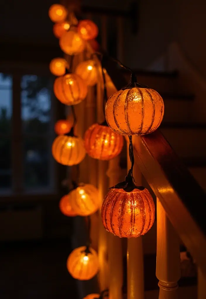 26 Halloween Apartment Decor Ideas for Small Spaces 6 26 Halloween Apartment Decor Ideas for Small Spaces - 6. Whimsical Halloween Lights