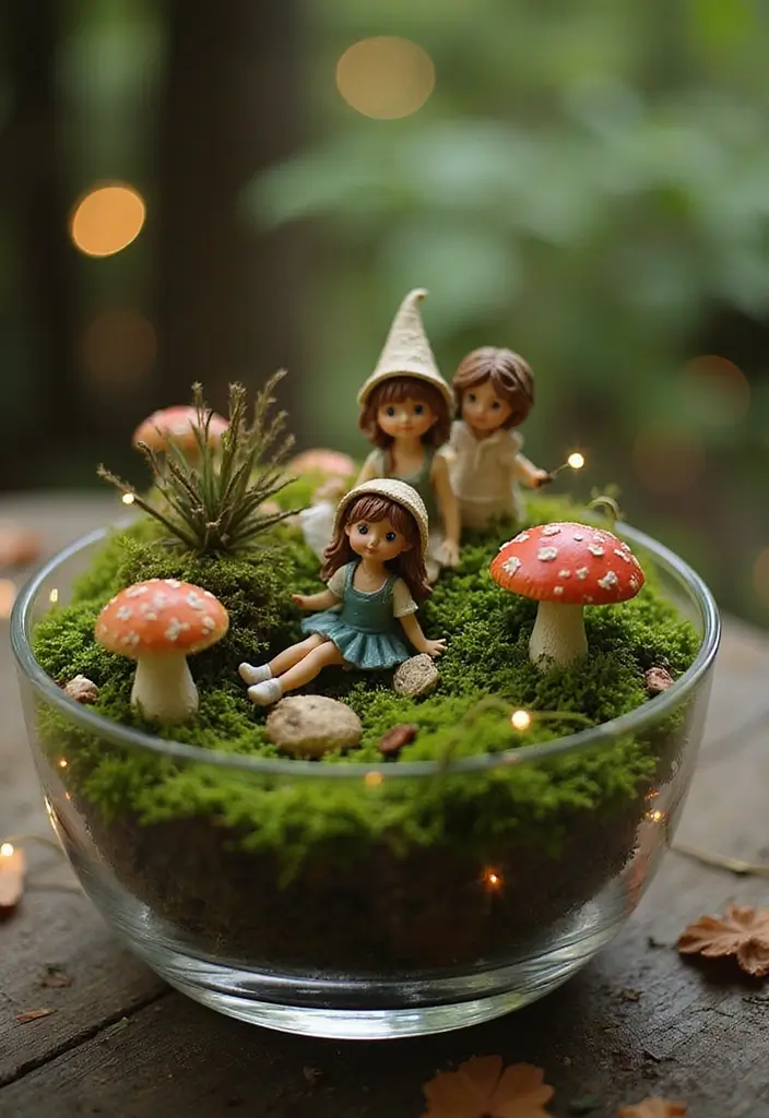 26 Halloween Centerpiece Ideas That Make an Impact 15 26 Halloween Centerpiece Ideas That Make an Impact - 15. Enchanted Forest Theme
