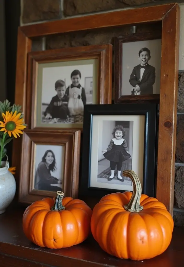 26 Halloween Centerpiece Ideas That Make an Impact 23 26 Halloween Centerpiece Ideas That Make an Impact - 23. Halloween Memory Lane