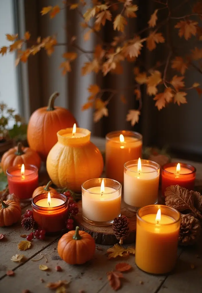 26 Halloween Room Decor Ideas to Set the Mood 26 26 Halloween Room Decor Ideas to Set the Mood - 26. Seasonal Scented Candles