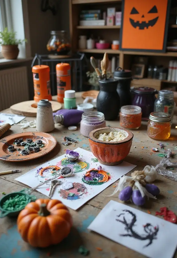 26 Halloween Room Decor Ideas to Set the Mood 8 26 Halloween Room Decor Ideas to Set the Mood - 8. DIY Halloween Crafts