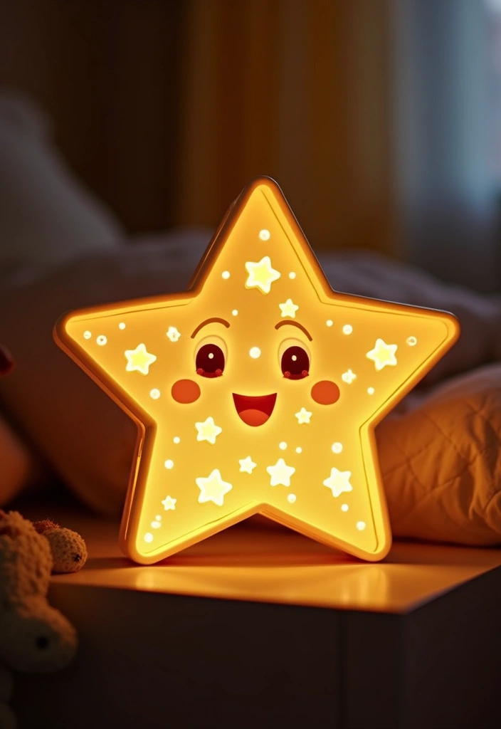 27 Christmas Bedroom Decor Ideas That Feel Extra Magical 10 27 Christmas Bedroom Decor Ideas That Feel Extra Magical - 10. Christmas Theme Nightlights