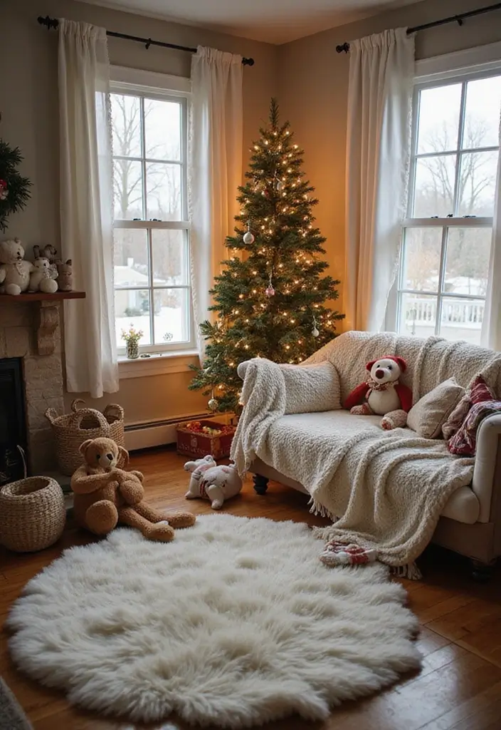 27 Christmas Bedroom Decor Ideas That Feel Extra Magical 5 27 Christmas Bedroom Decor Ideas That Feel Extra Magical - 5. Cozy Winter Decor