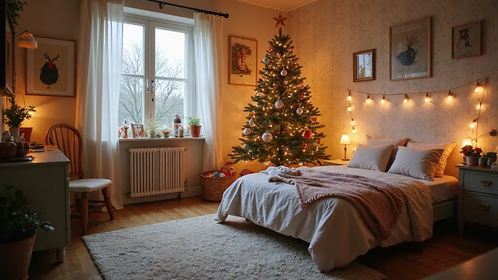 27 Christmas Bedroom Decor Ideas That Feel Extra Magical