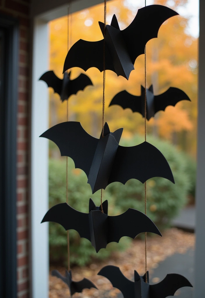 27 Halloween Door Decoration Ideas You Can DIY Fast 7. DIY Bat Mobile