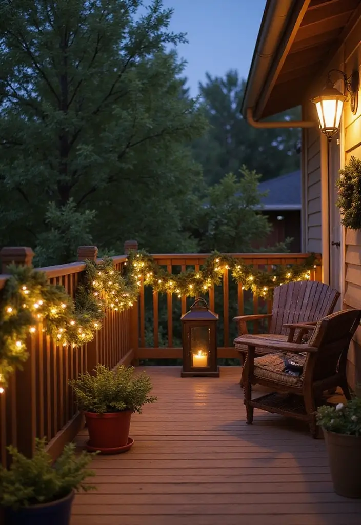 27 Small Apartment Christmas Decor Ideas That Maximize Style 17 27 Small Apartment Christmas Decor Ideas That Maximize Style - 17. Outdoor Decor