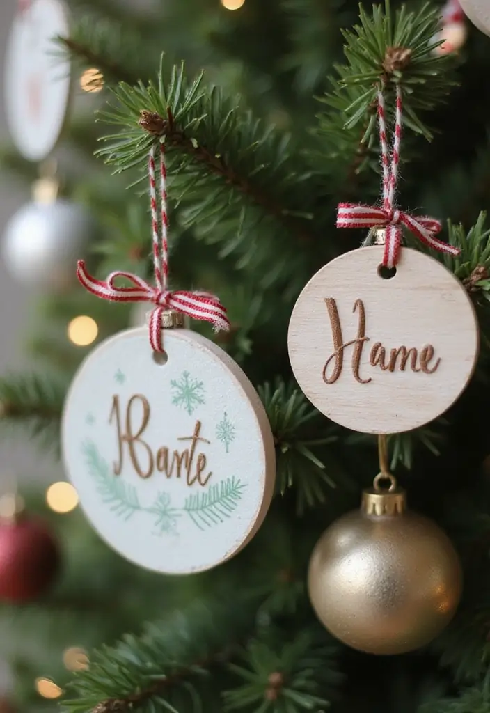 27 Small Apartment Christmas Decor Ideas That Maximize Style 23 27 Small Apartment Christmas Decor Ideas That Maximize Style - 23. Personalized Ornaments