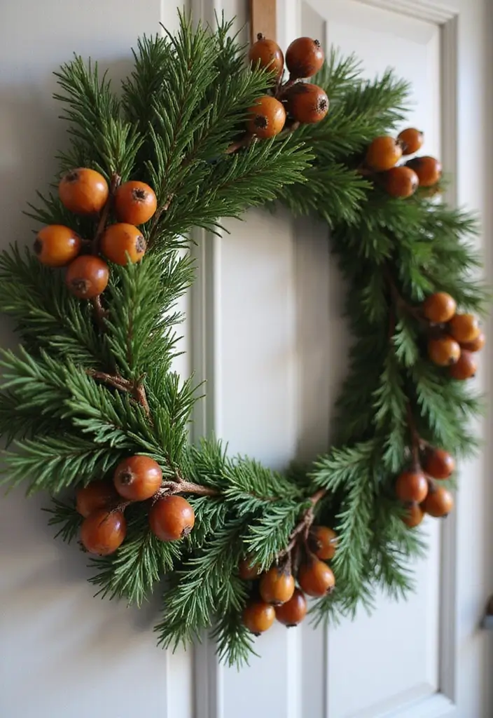 27 Small Apartment Christmas Decor Ideas That Maximize Style 5 27 Small Apartment Christmas Decor Ideas That Maximize Style - 5. DIY Wreaths