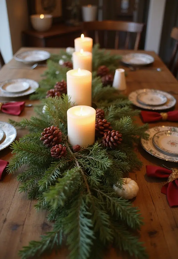 27 Small Apartment Christmas Decor Ideas That Maximize Style 9 27 Small Apartment Christmas Decor Ideas That Maximize Style - 9. Festive Centerpieces