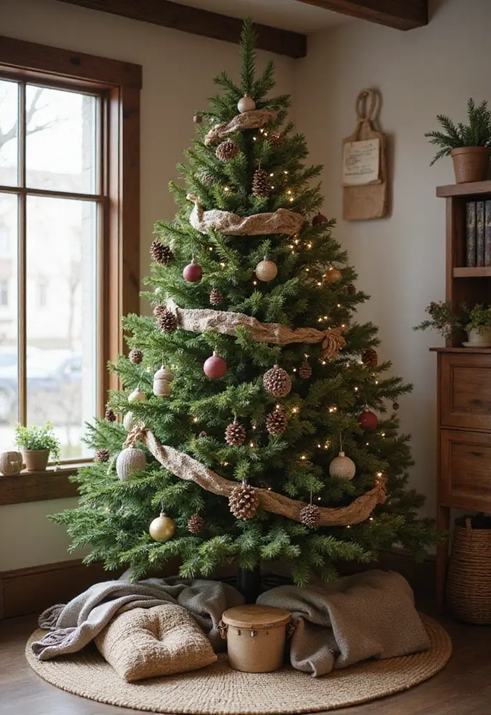 27 Stunning Sapin de Noël Inspirations You’ll Love 1 27 Stunning Sapin de Noël Inspirations You’ll Love - 1. Whimsical Woodland Wonder