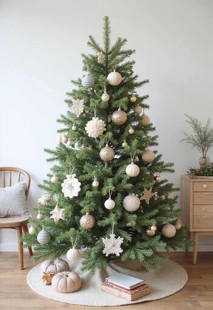 27 Stunning Sapin de Noël Inspirations You’ll Love 22 27 Stunning Sapin de Noël Inspirations You’ll Love - 22. Light and Airy