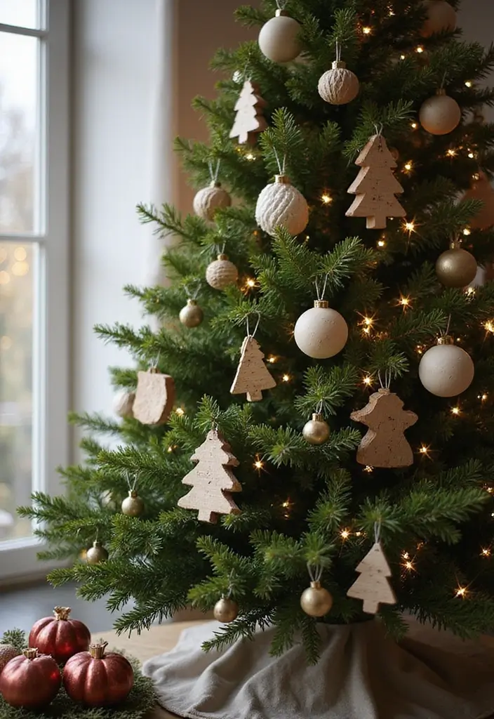 28 Christmas Room Ideas That Feel Cozy & Bright 1 28 Christmas Room Ideas That Feel Cozy & Bright - 1. Eco-Friendly Christmas Tree Decor