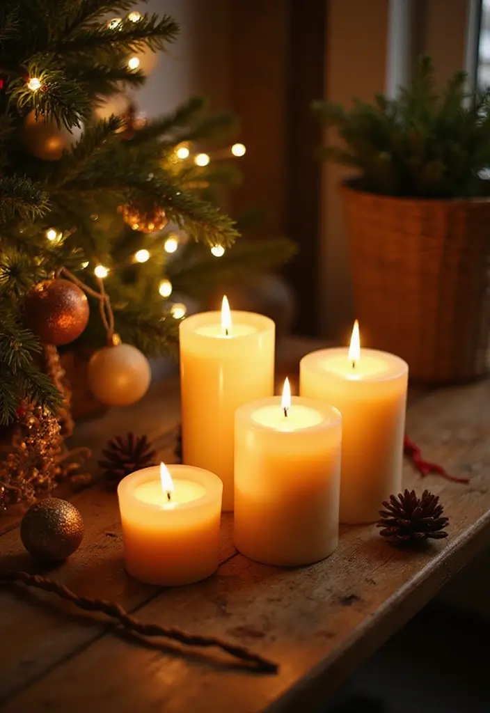 28 Christmas Room Ideas That Feel Cozy & Bright 6 28 Christmas Room Ideas That Feel Cozy & Bright - 6. Eco-Friendly Scented Candles