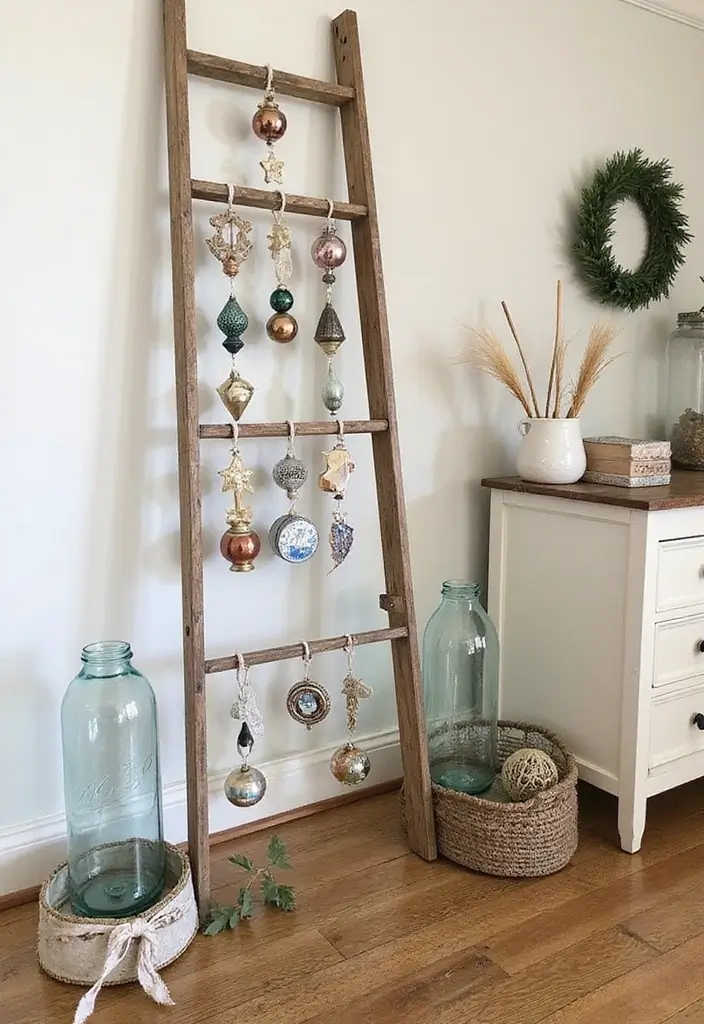 28 Christmas Room Ideas That Feel Cozy & Bright 7 28 Christmas Room Ideas That Feel Cozy & Bright - 7. Upcycled Decor