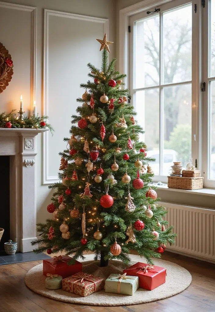 28 Christmas Tree Color Theme Ideas You’ll Want to Copy - 17. Sweet Treats