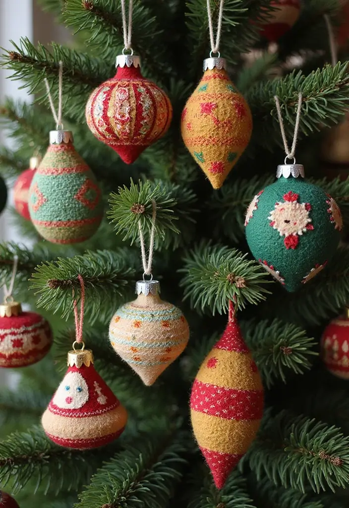 28 Christmas Tree Decoration Ideas That Spark Joy 1 28 Christmas Tree Decoration Ideas That Spark Joy - 1. Upcycled Fabric Scraps