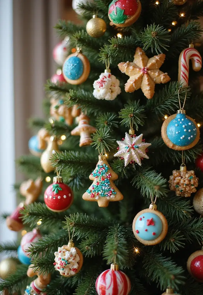 28 Christmas Tree Decoration Ideas That Spark Joy 13 28 Christmas Tree Decoration Ideas That Spark Joy - 13. Edible Ornaments