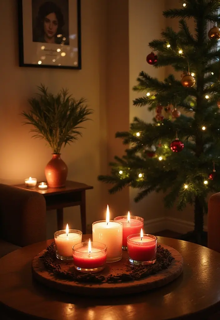 28 Christmas Tree Decoration Ideas That Spark Joy 17 28 Christmas Tree Decoration Ideas That Spark Joy - 17. Seasonal Scented Candles