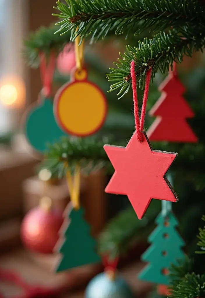 28 Christmas Tree Decoration Ideas That Spark Joy 5 28 Christmas Tree Decoration Ideas That Spark Joy - 5. Recycled Cardboard Decorations