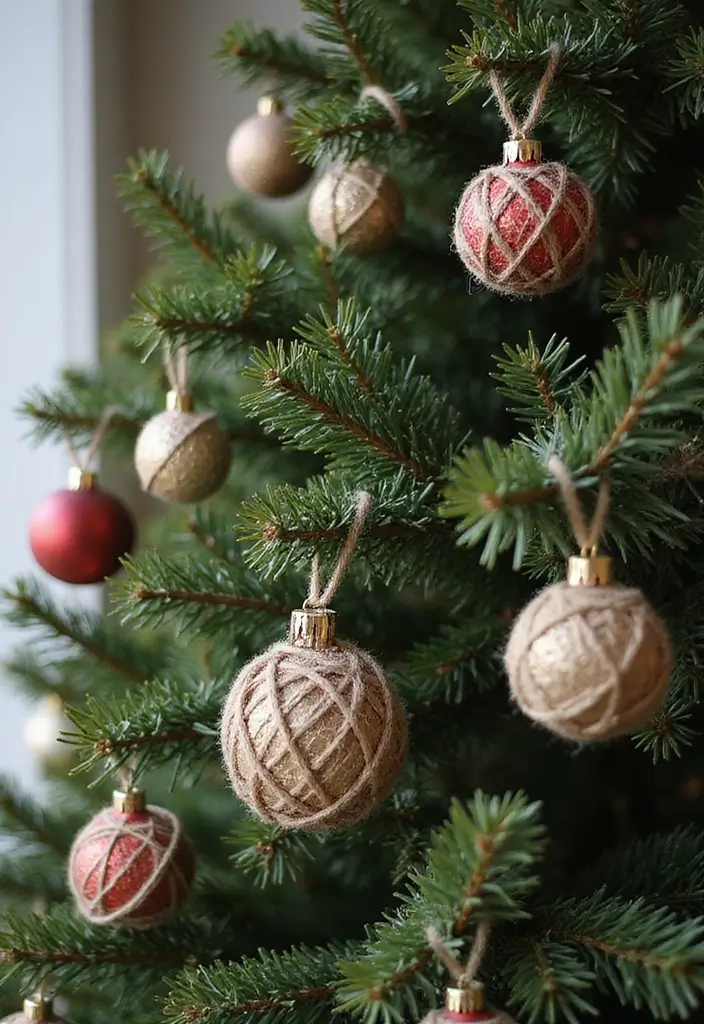 28 Christmas Tree Decoration Ideas That Spark Joy 8 28 Christmas Tree Decoration Ideas That Spark Joy - 8. Natural Twine and String