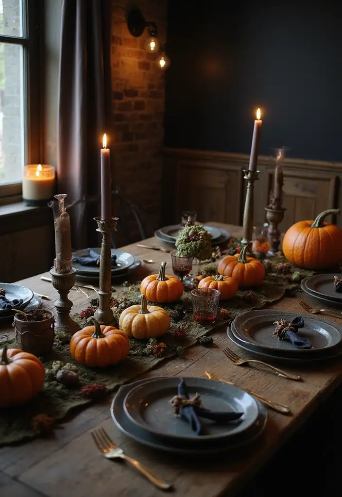 28 Halloween Table Décor Ideas for Every Gathering 25 28 Halloween Table Décor Ideas for Every Gathering - 25. The Legend of Sleepy Hollow