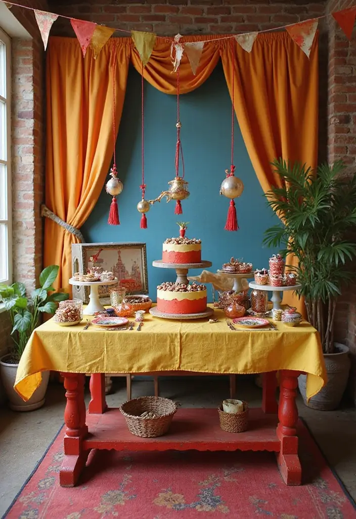 28 Halloween Table Décor Ideas for Every Gathering 26 28 Halloween Table Décor Ideas for Every Gathering - 26. Vintage Circus Halloween
