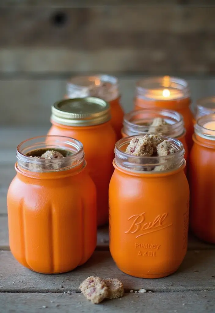 28 Simple Halloween Decoration Ideas That Still Impress 22 28 Simple Halloween Decoration Ideas That Still Impress - 22. Upcycled Pumpkin Decor