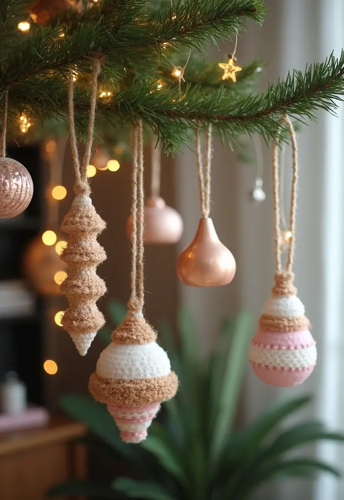 29 Apartment Christmas Decor Ideas for a Cozy Holiday Home 12 29 Apartment Christmas Decor Ideas for a Cozy Holiday Home - 12. DIY Ornaments