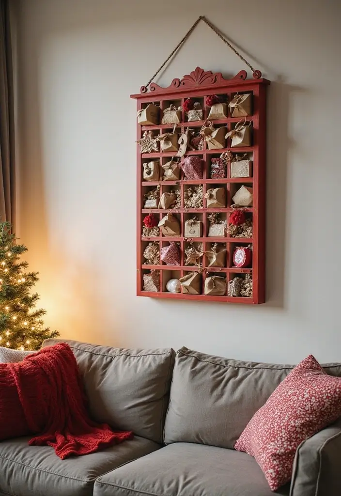 29 Apartment Christmas Decor Ideas for a Cozy Holiday Home 8 29 Apartment Christmas Decor Ideas for a Cozy Holiday Home - 8. Advent Calendars for Everyone