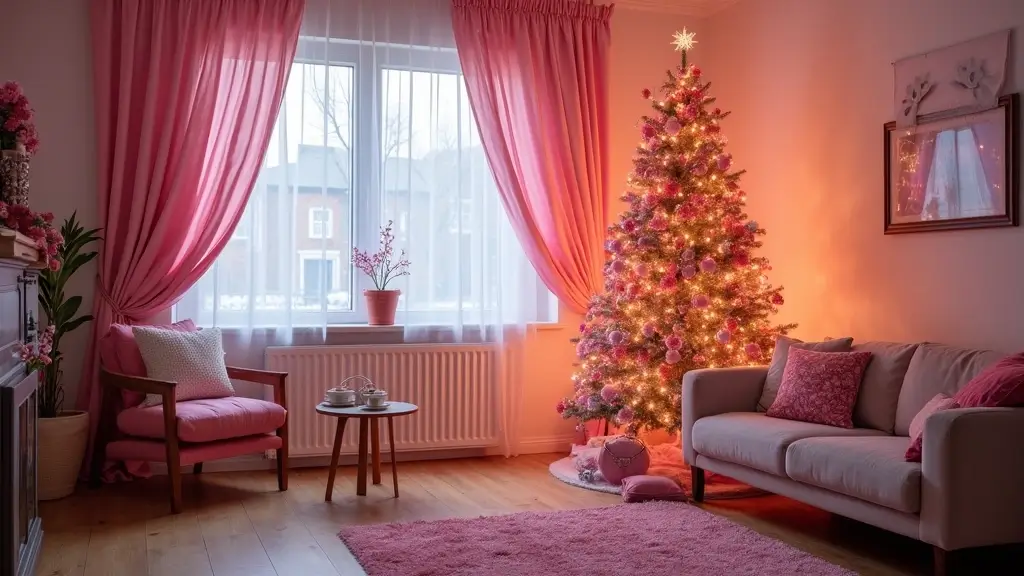 29 Christmas Curtain Ideas That Transform Any Room