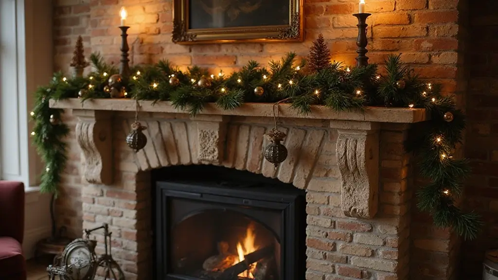 29 Christmas Mantel Decorating Ideas You’ll Want to Try