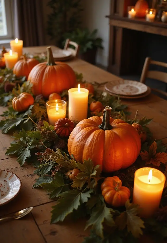 29 Halloween Decoration Ideas That Feel Unique & Fun 19 29 Halloween Decoration Ideas That Feel Unique & Fun - 19. Pumpkin Centerpieces