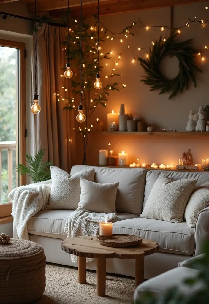 29 Living Room Christmas Decor Ideas You’ll Fall in Love With 18 29 Living Room Christmas Decor Ideas You’ll Fall in Love With - 18. Handcrafted Decorations