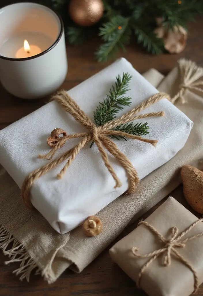 30+ Christmas Home Decor Ideas That Feel Magical 3 30+ Christmas Home Decor Ideas That Feel Magical - 3. Sustainable Wrapping Techniques