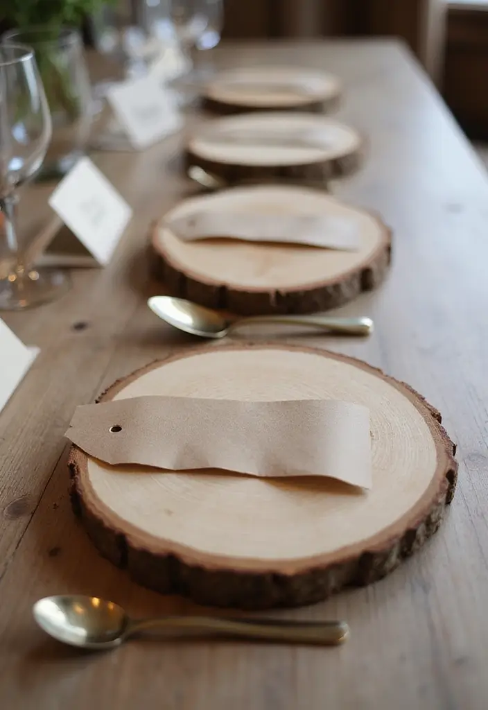 30+ Dining Table Christmas Decor Ideas for Family Gatherings 14 30+ Dining Table Christmas Decor Ideas for Family Gatherings - 14. Handmade Place Cards